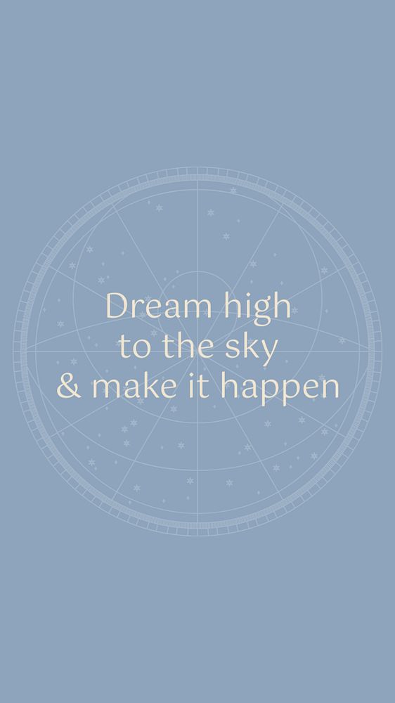 Positivity quote Instagram story template, editable aesthetic design