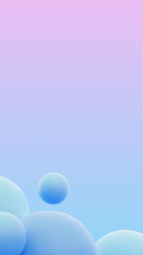 3D liquid fluid mobile wallpaper, editable gradient design