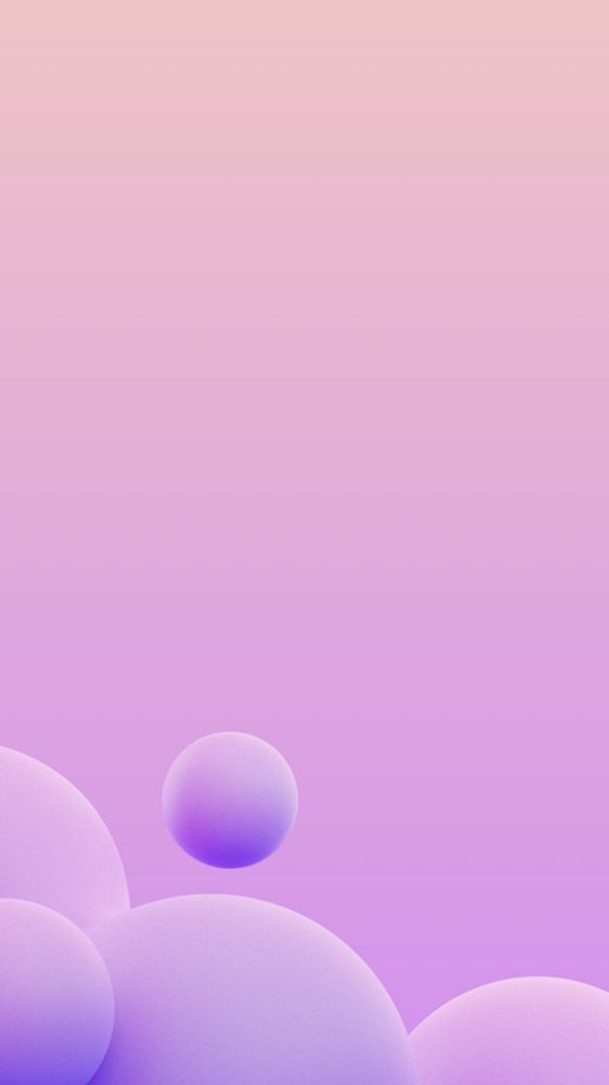 Purple liquid fluid mobile wallpaper, editable 3D gradient design