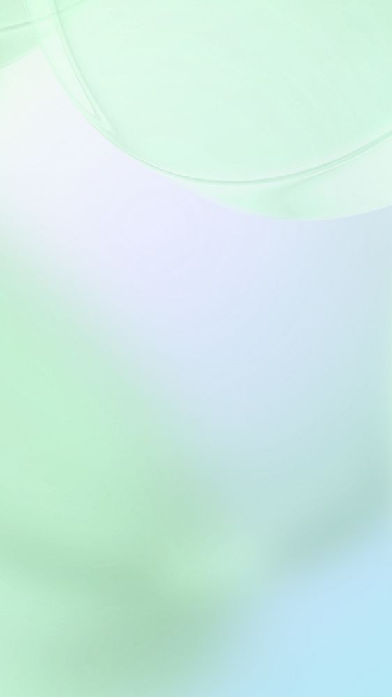 Editable abstract green mobile wallpaper, blurred design