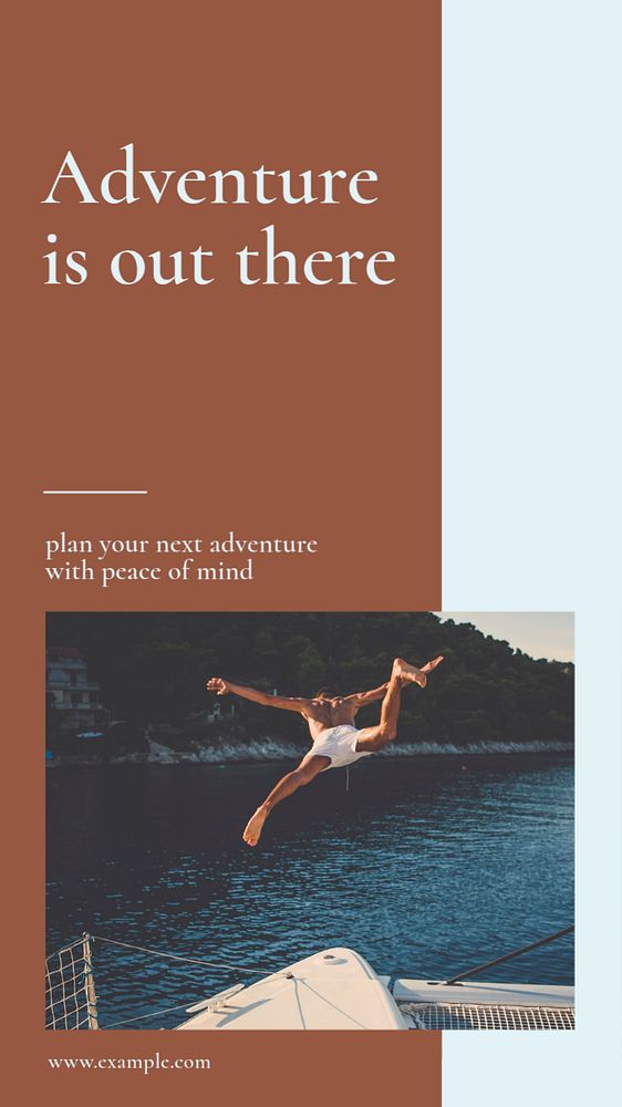 Adventure is out there social story template, editable text