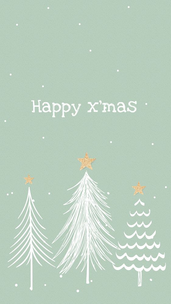 Christmas greetings Facebook story template, cute editable design