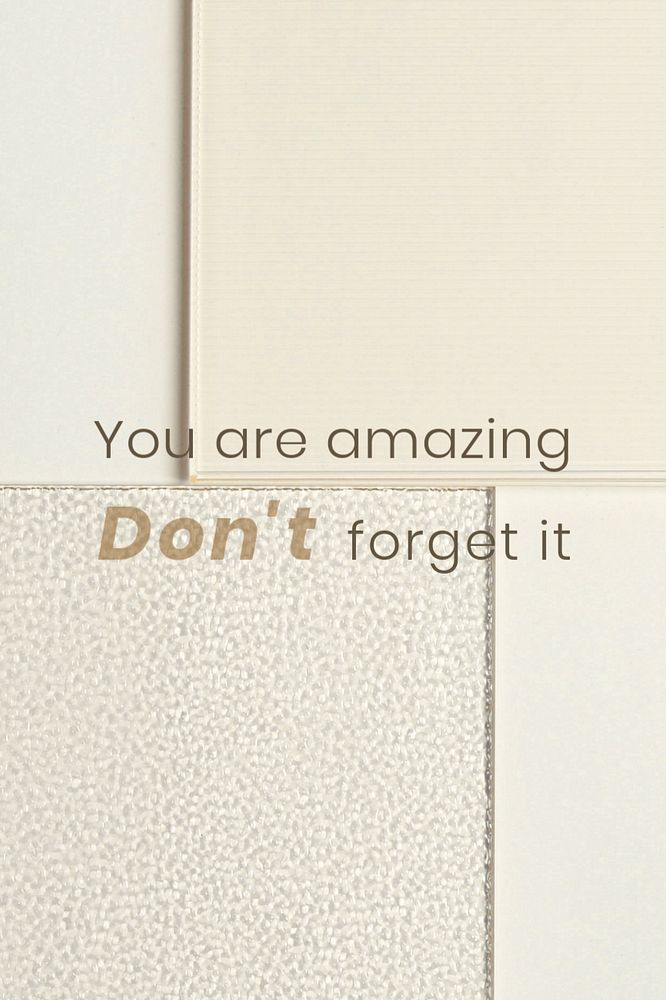 Positivity quote Pinterest pin template, editable patterned glass texture design