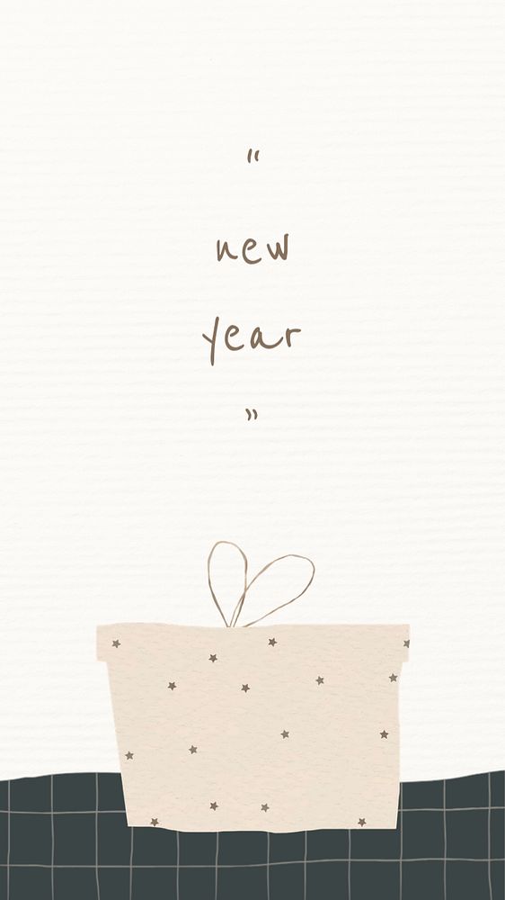 New Year Facebook story template,  editable design