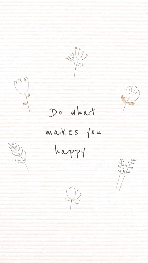 Joyful quote Facebook story template, customizable floral doodle design