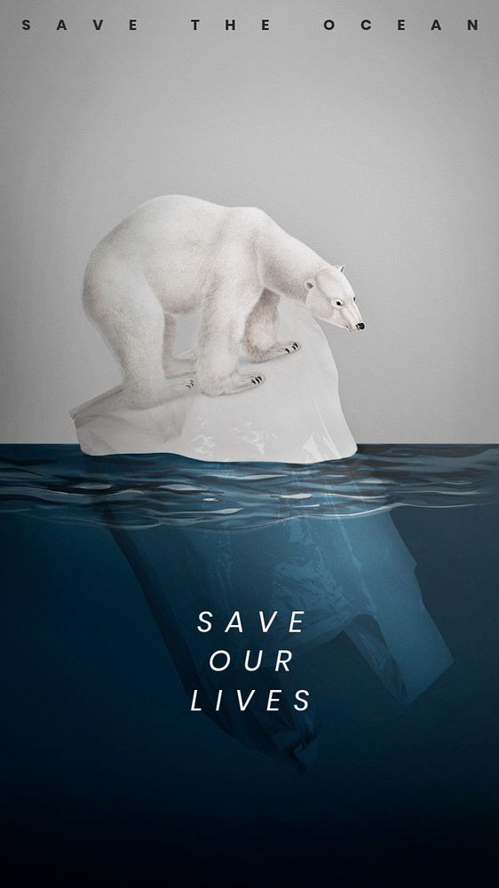 Save wildlife Instagram story template, editable design