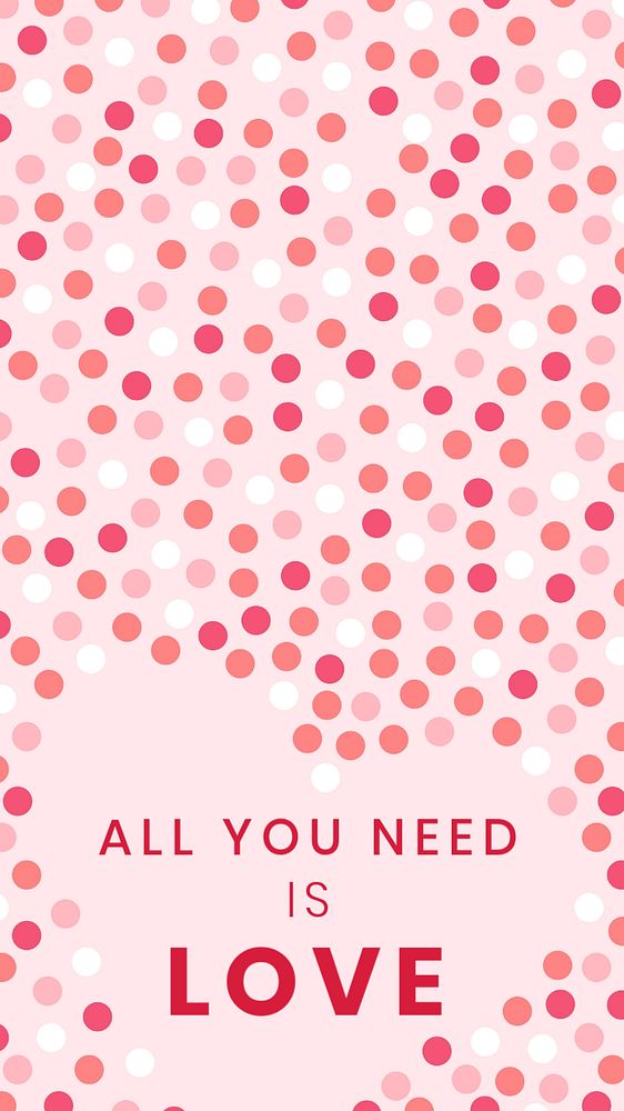 Valentine's Instagram story template, editable deign 