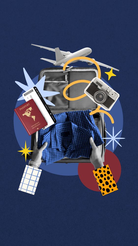 travel-abroad-packing-iphone-wallpaper-premium-editable-design