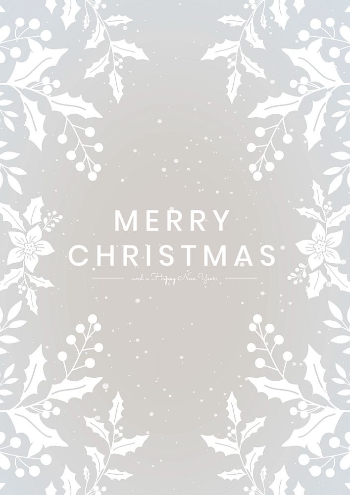 Christmas wish  editable poster template