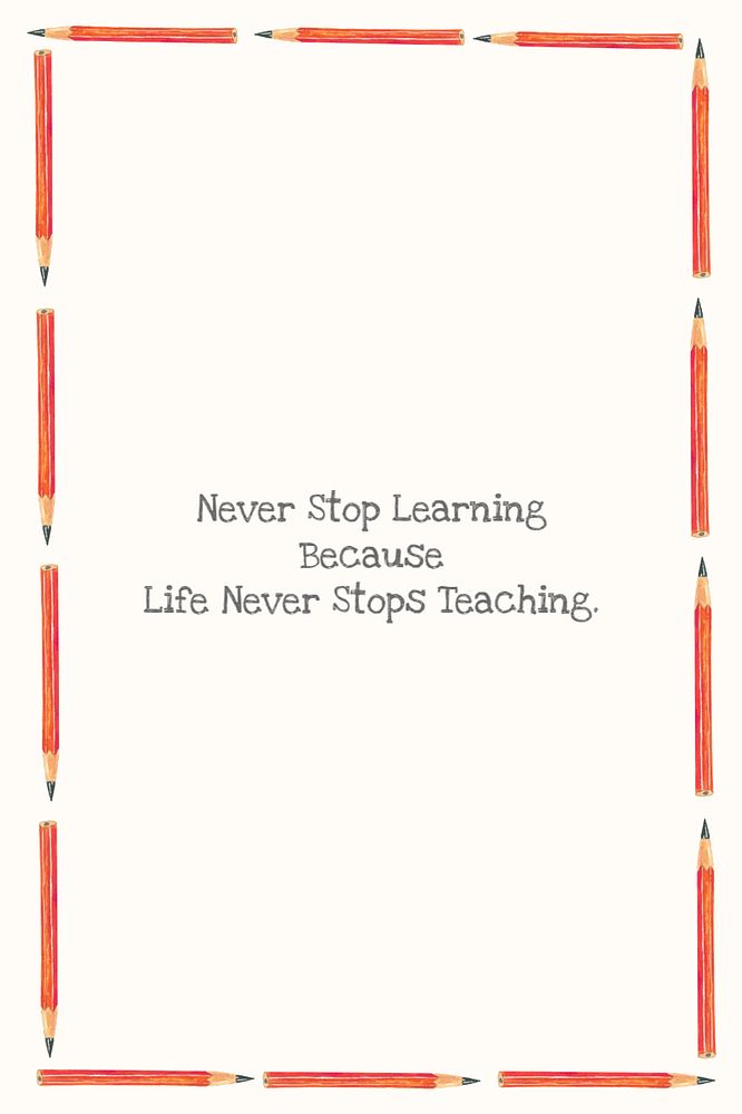 Learning Pinterest pin template, editable quote design