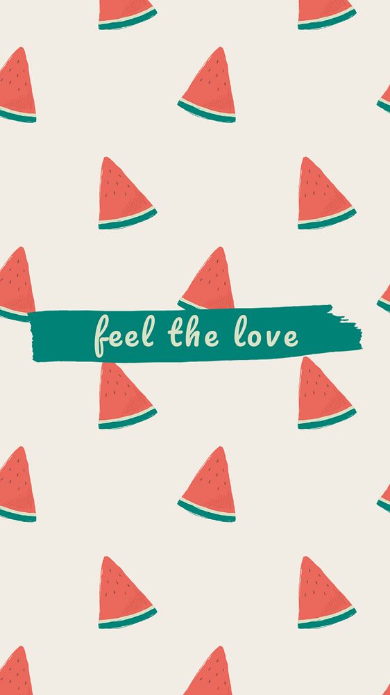 Feel love Instagram story template, editable design