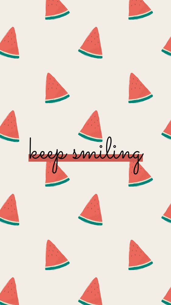 Keep smiling Instagram story template, editable design