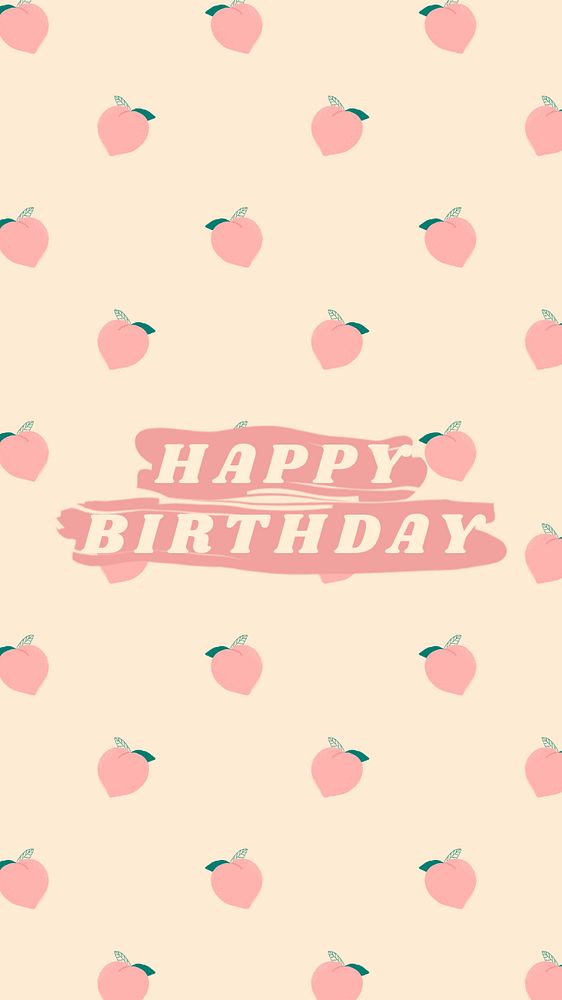 Happy birthday Instagram story template, editable design