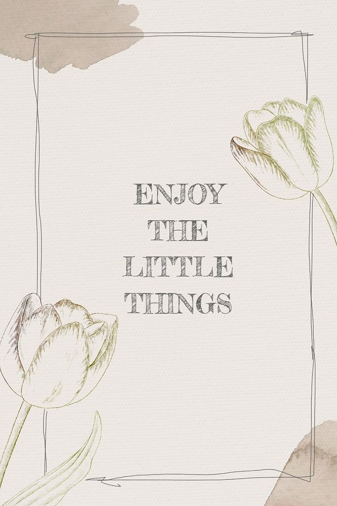 Positivity quote Pinterest pin template, editable flower design