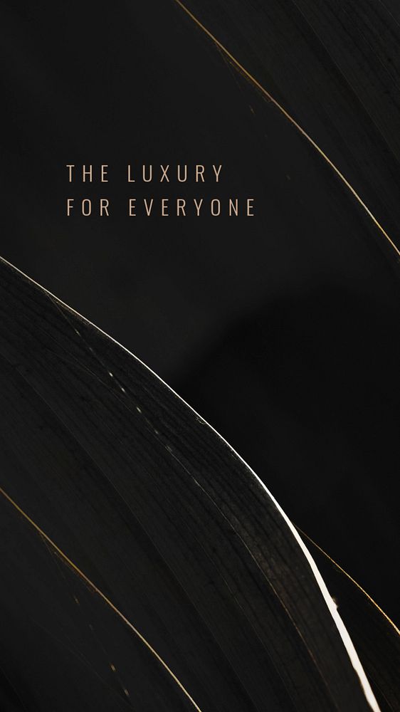 Luxury branding Facebook story template, editable text