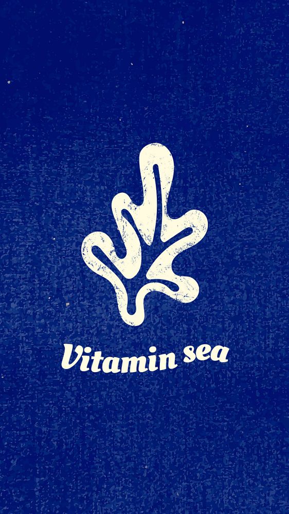 Vitamin sea Instagram story template, editable design