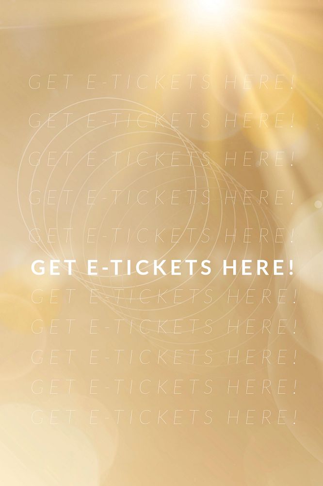 Ticket sale Pinterest pin template, editable design