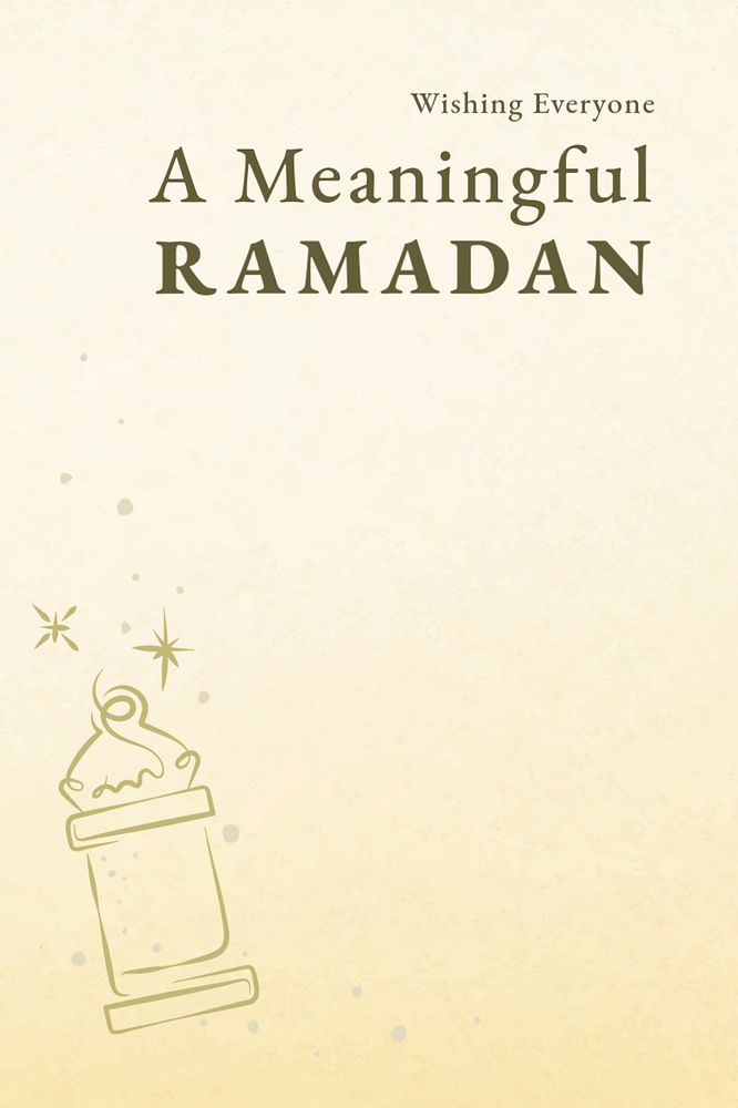 Ramadan, Islamic template, editable Pinterest pin