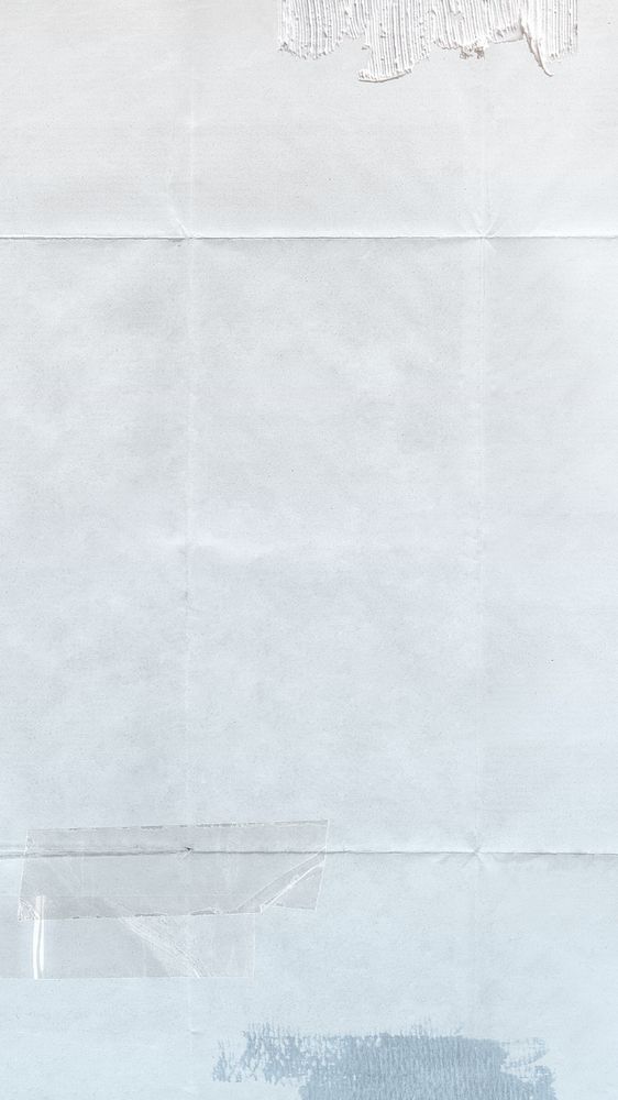 Off-white wrinkled paper phone wallpaper, editable design