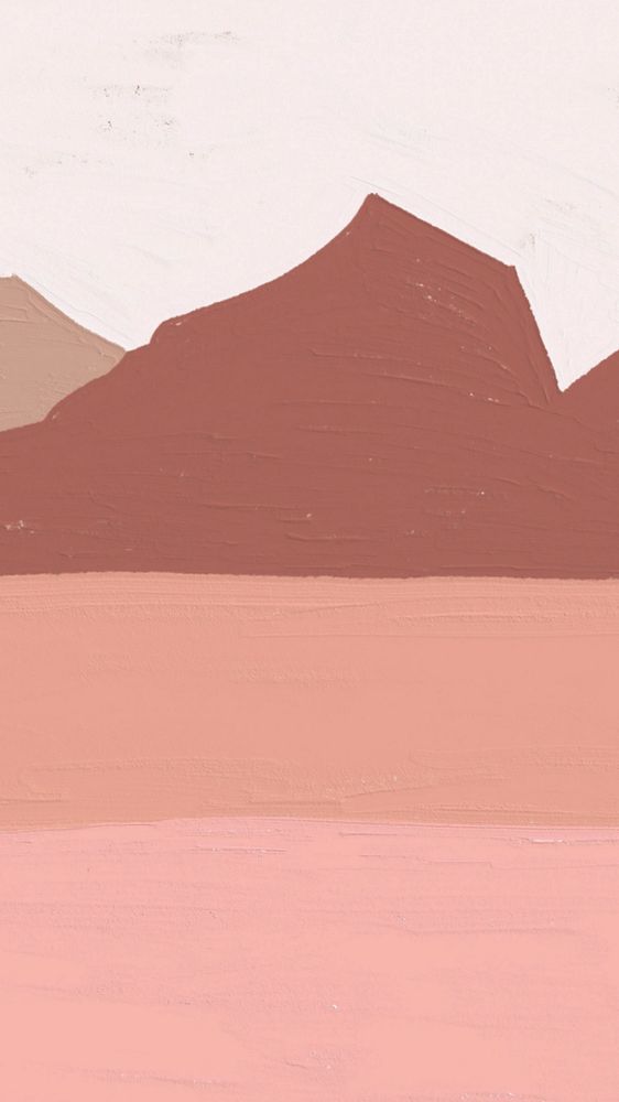 Desert ground mobile wallpaper, editable aesthetic remix design