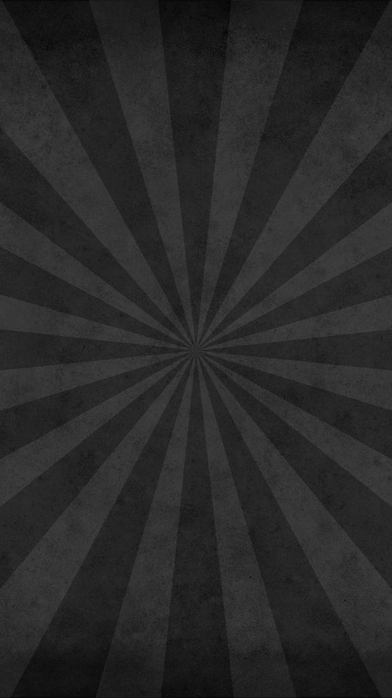 Black sun ray iPhone wallpaper, paper textured background, editable design