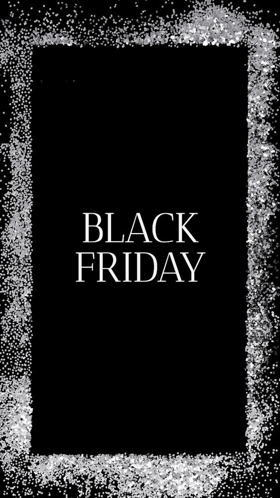 Black Friday Instagram story template, editable text