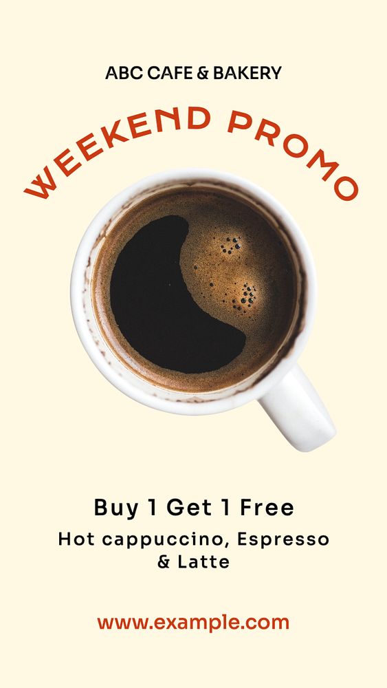 Weekend promotion  Instagram story template, editable text