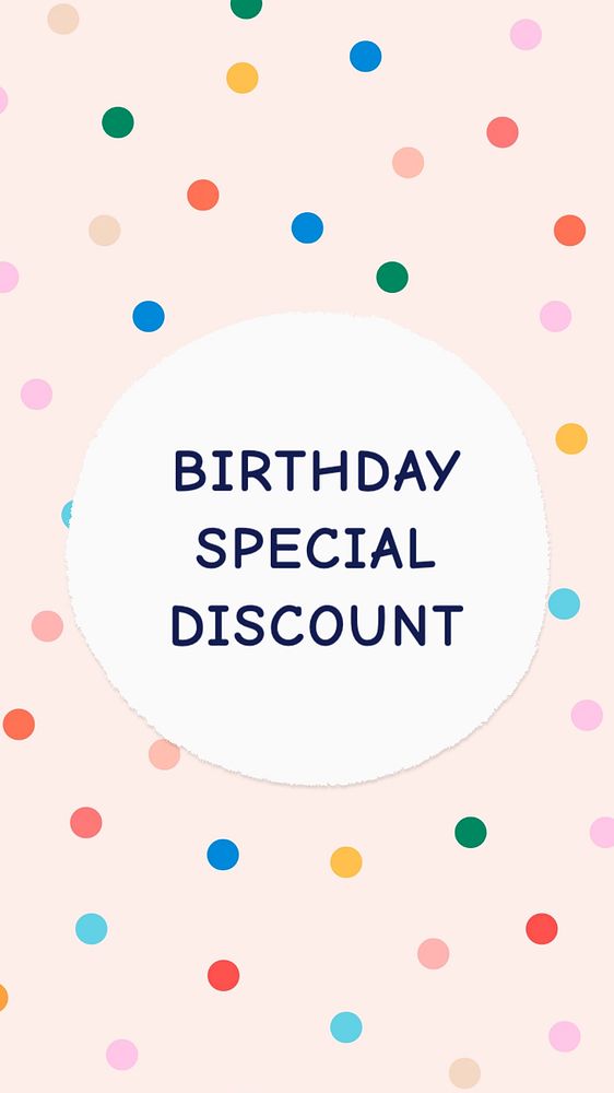 Special promotion, sale Instagram story template, editable text