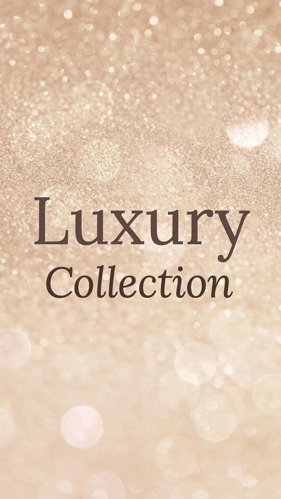 Luxury collection Instagram story template, editable text