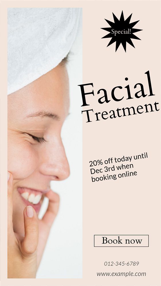 Facial treatment