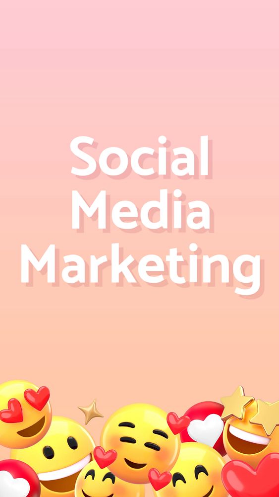 Social media marketing Instagram story template, editable text