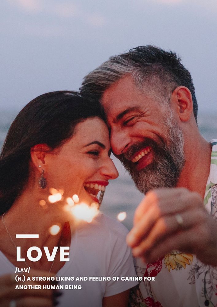 Love  poster template, editable text and design