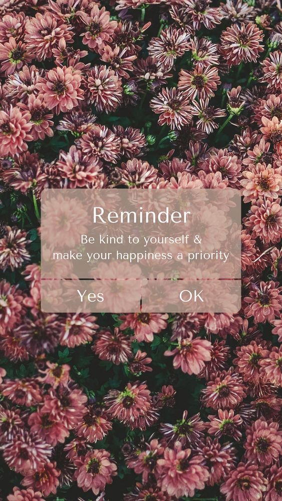 Self love reminder  Instagram story template, editable text