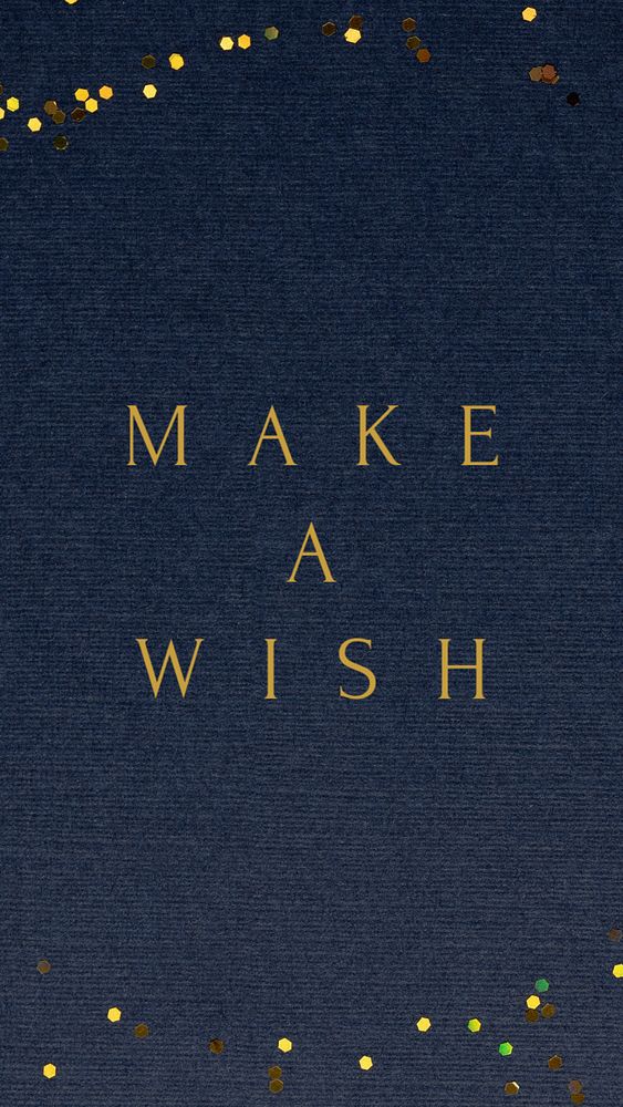 Make a wish Instagram story template, editable text