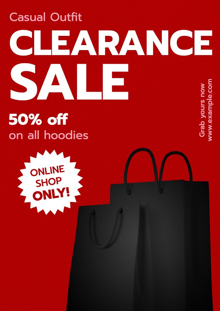 Clearance sale