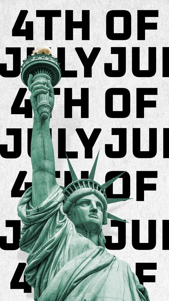 Independence Day  Instagram story template, editable text