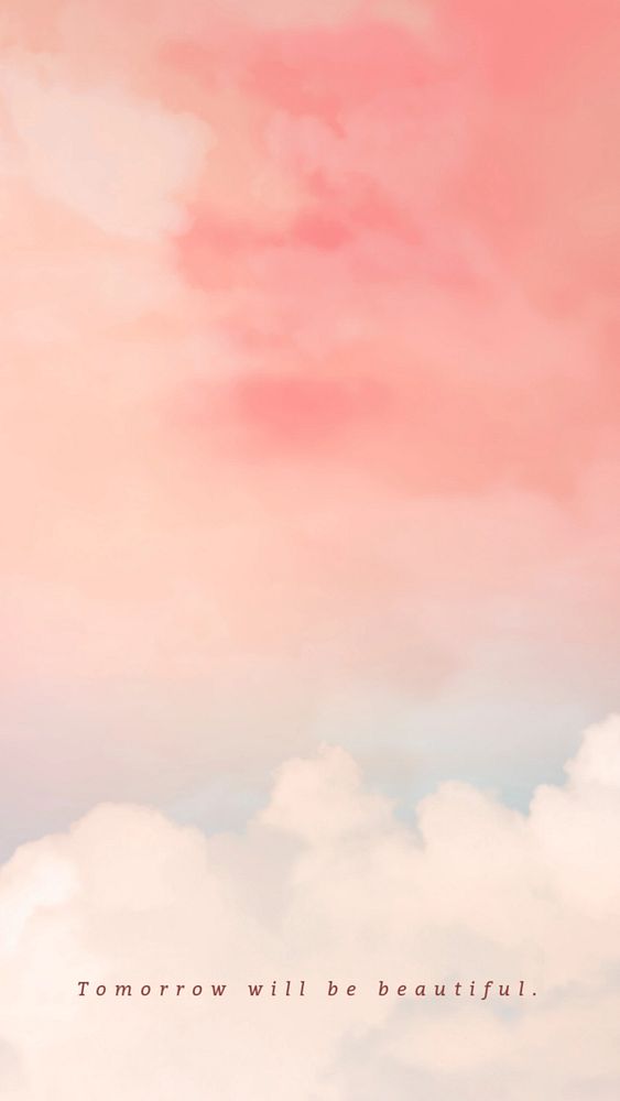 Inspiring quote Facebook story template, tomorrow will be beautiful