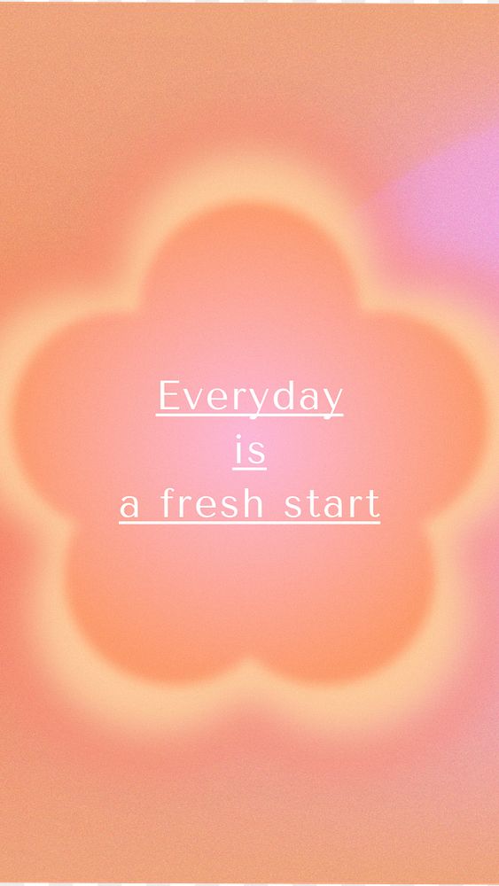 Everyday quote Facebook story template, editable text