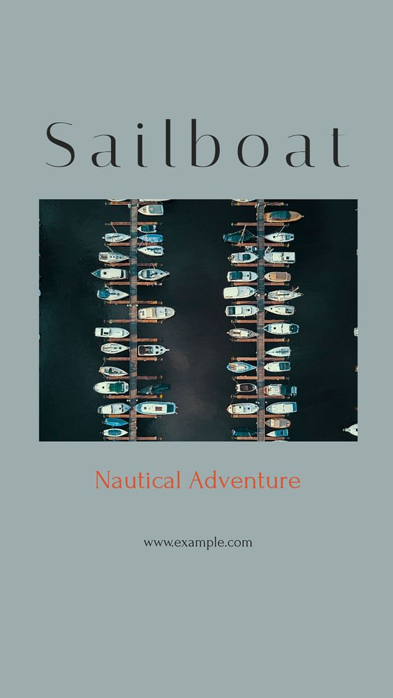 Sailboat social story template, editable text