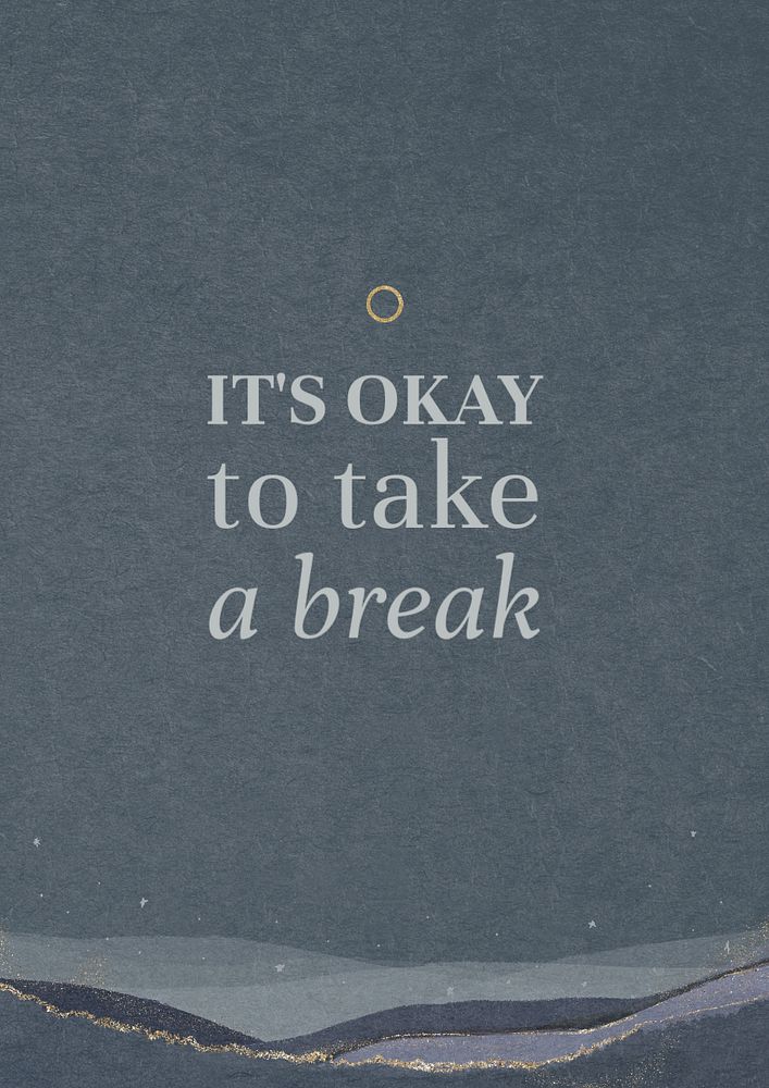 It's ok to break poster template, editable text