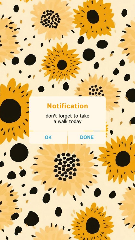 Notification Instagram story template