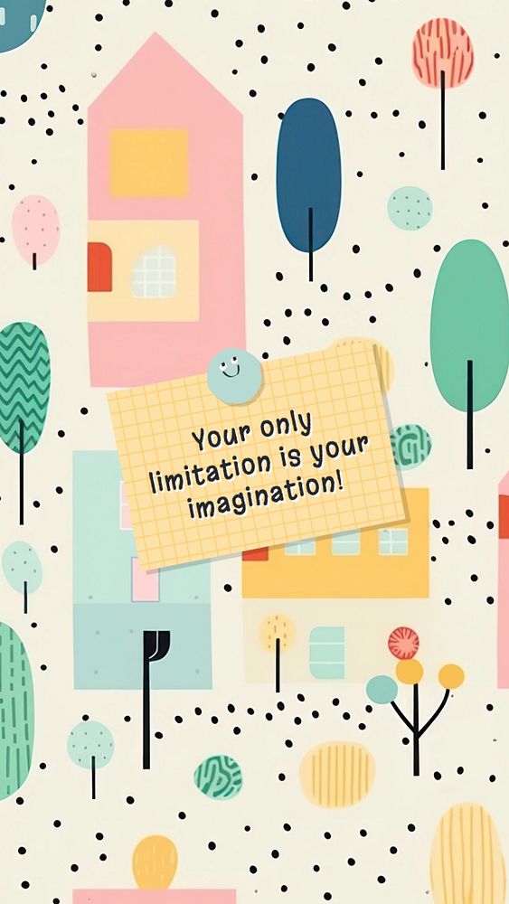 Imagination quote Instagram story template