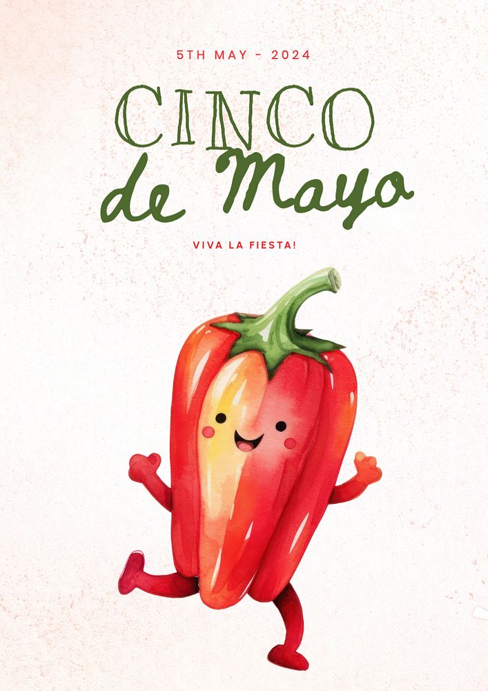 Cinco de Mayo poster template