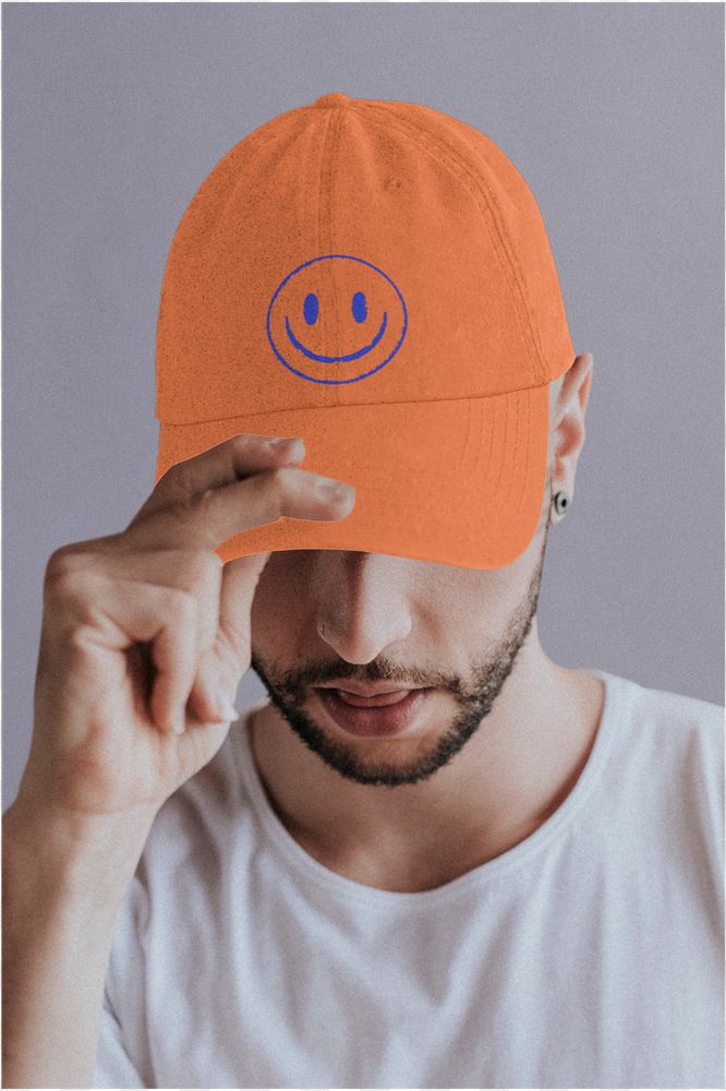 Cap mockup, editable men's fashion 