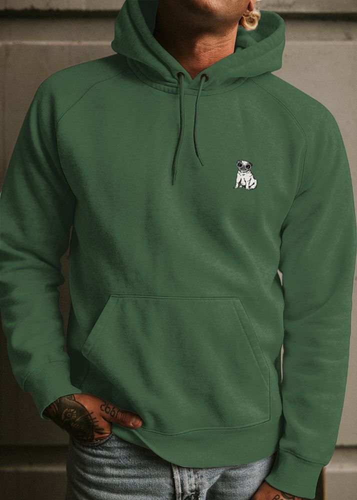 Hoodie mockup, men's fashion