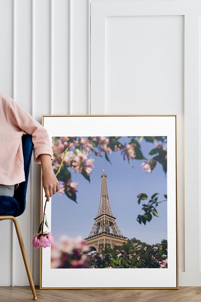 Frame editable mockup, home decor