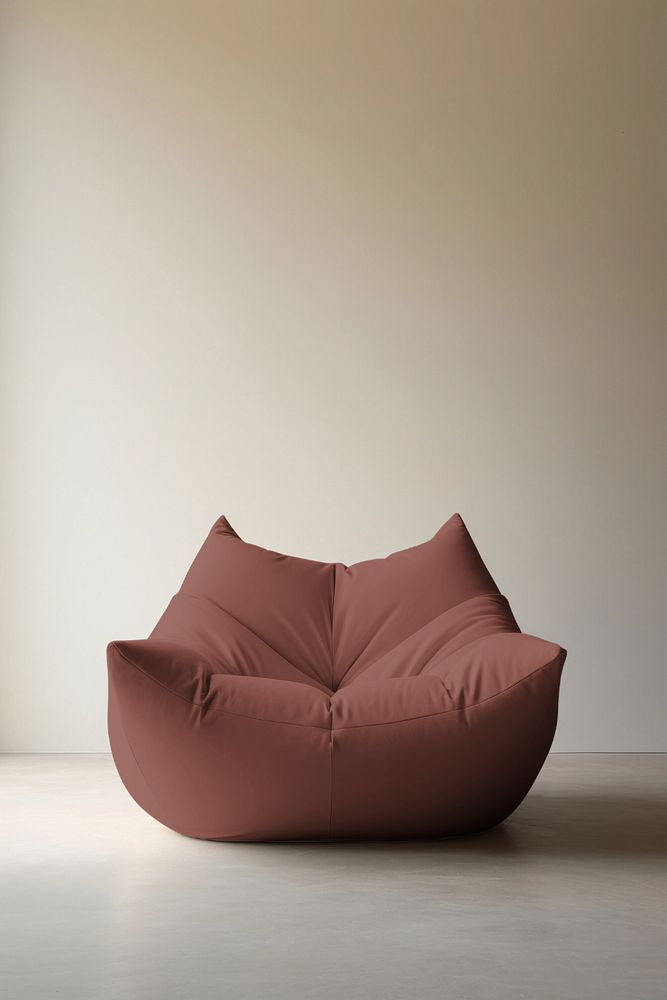 Cushion pillow chair  editable mockup 