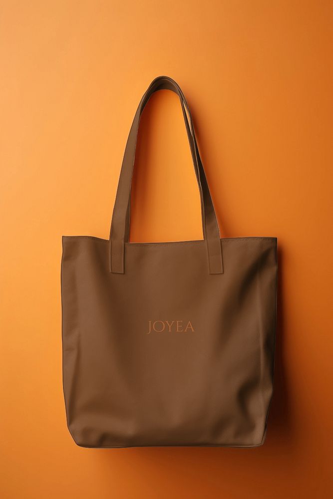 Editable tote bag mockup design