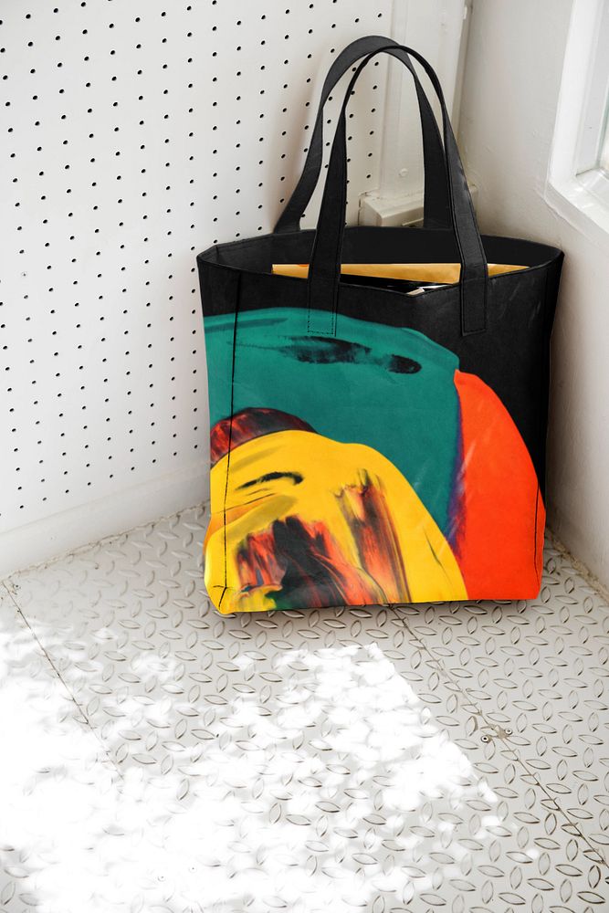 Tote bag editable mockup