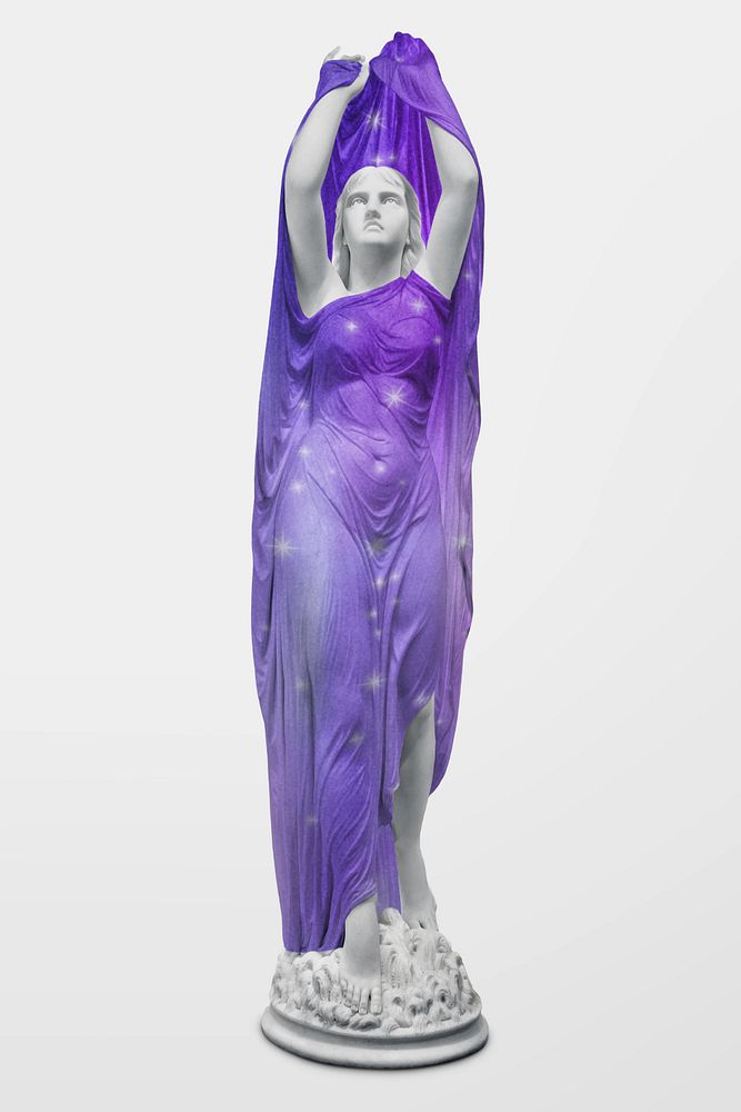 Greek Goddess statue  editable mockup